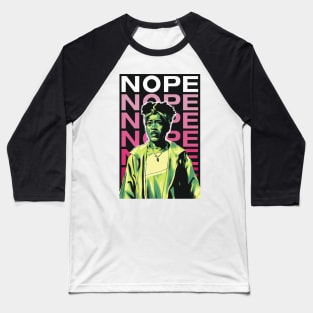 Nope Movie Art Baseball T-Shirt